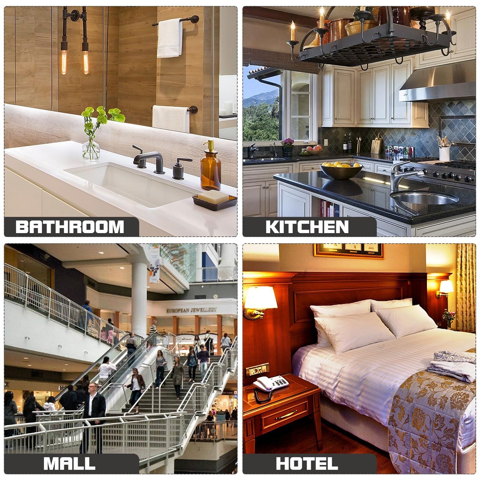 数量 NUOLUX ゴミ箱の蓋 ゴミ箱のふた 埋め込み 直径22.8 cm ステンレス鋼 丸カバー 自動フラップ キッチン バスルーム 洗面台 カウンタートップ ゴミ箱の ンスフラップカバー D-228