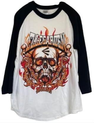 エルレガーデン エルレ ラグラン 7分袖 Tシャツ 白 黒 L