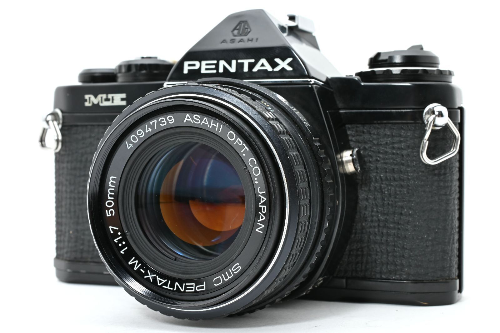 5466 Pentax ME Black SMC Pentax-M 50mm F1.7 Tasted New Seals ペンタックス MFフィルムカメラ