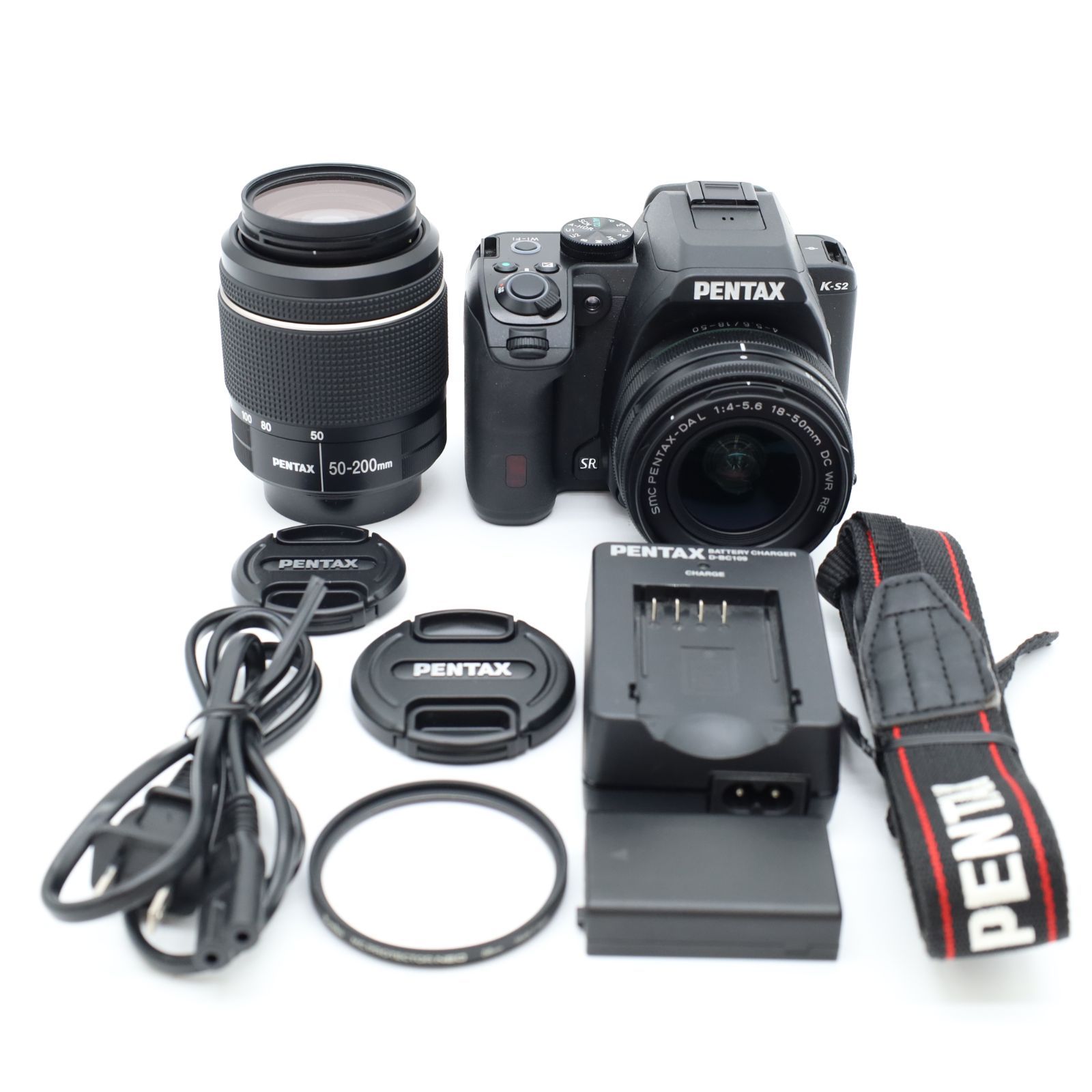 上品 PENTAX ペンタックス K-S2 ダブルズームキット デジタル一眼レフ 高画質 防塵防滴 コンパクトボディ 動作良好