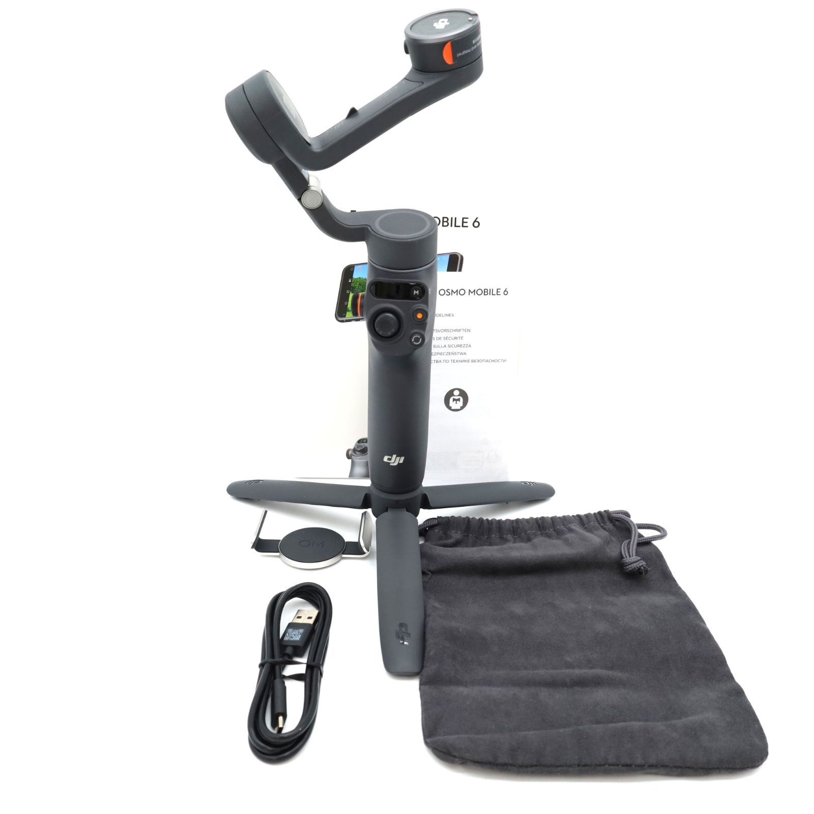 【美品】DJI Osmo Mobile 6 スレートグレー（箱・付属品あり） 619YA770W3L.jpg
