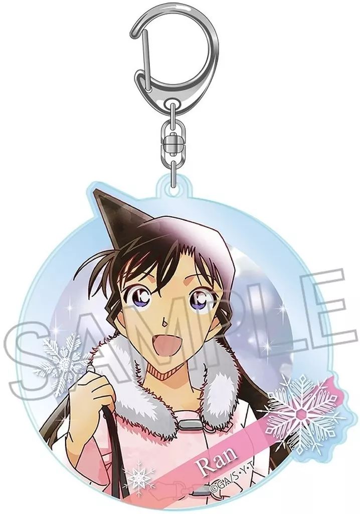 中古】キーホルダー 毛利蘭 アクリルキーホルダー ウェットカラー