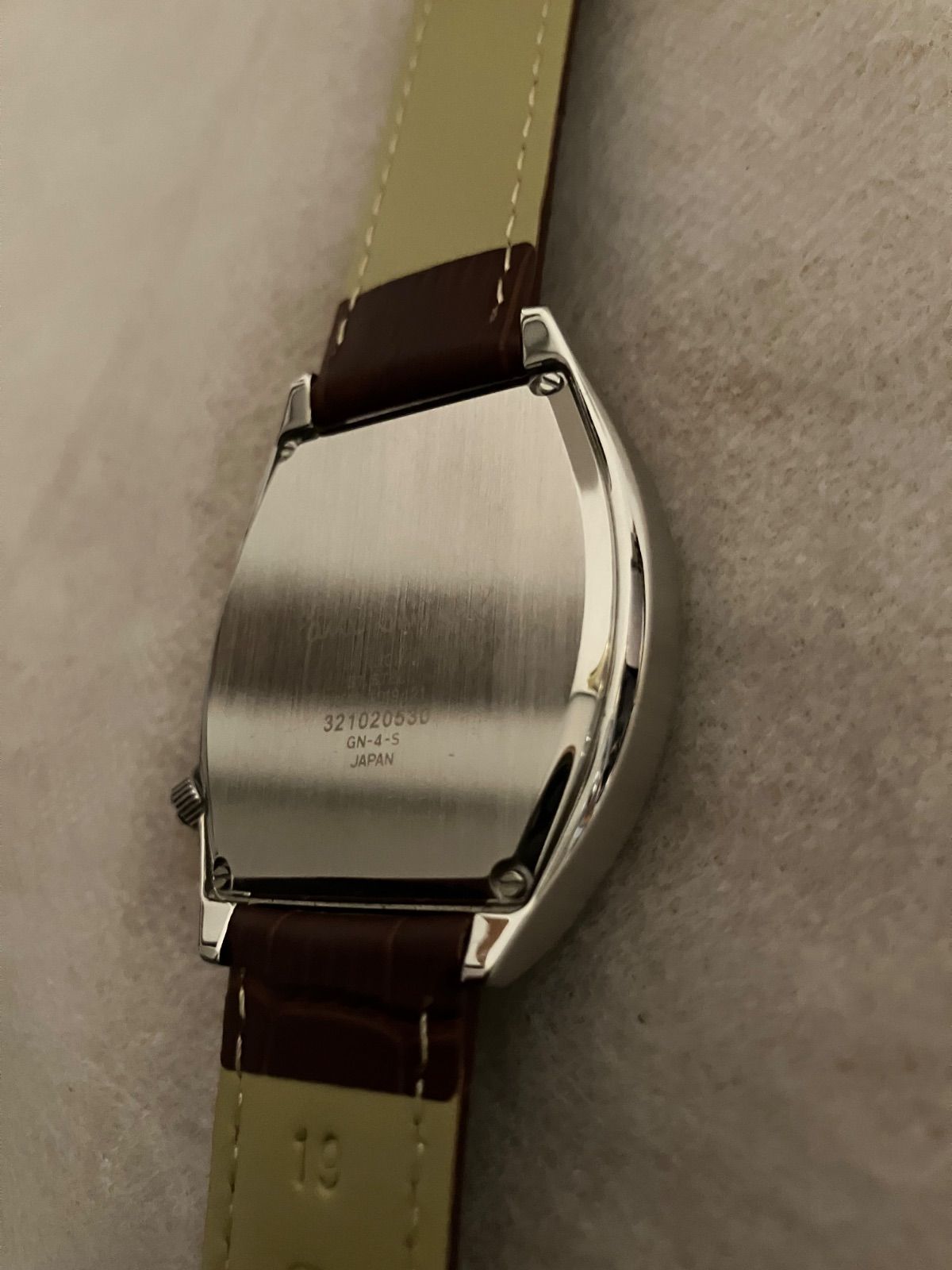  稼働 Paul Smith No 7 スモールセコンド QZ 腕時計 革ベルト 腕時計(クォーツ) 腕時計(アナログ)