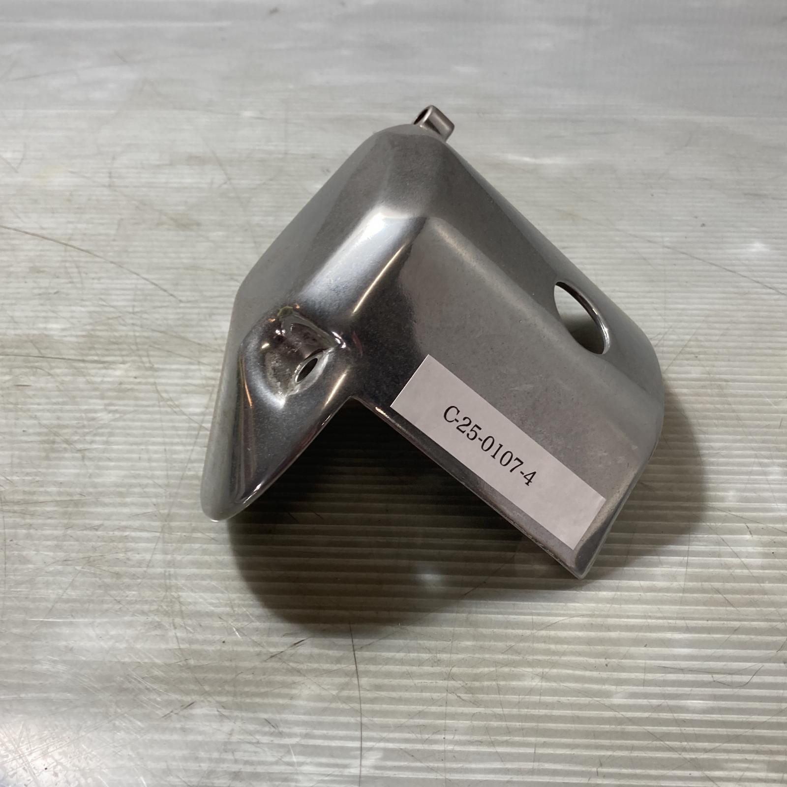 500 SS オイルポンプカバー バレル研磨仕上げ カワサキ