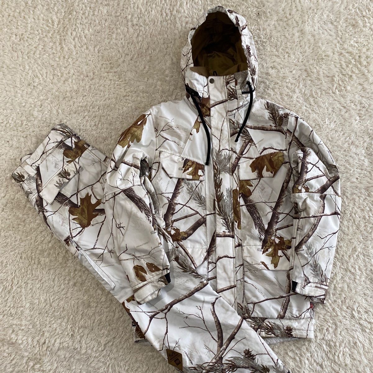 686 スノーボードウェアセット リアルツリー カモフラ サイズL infiDRY