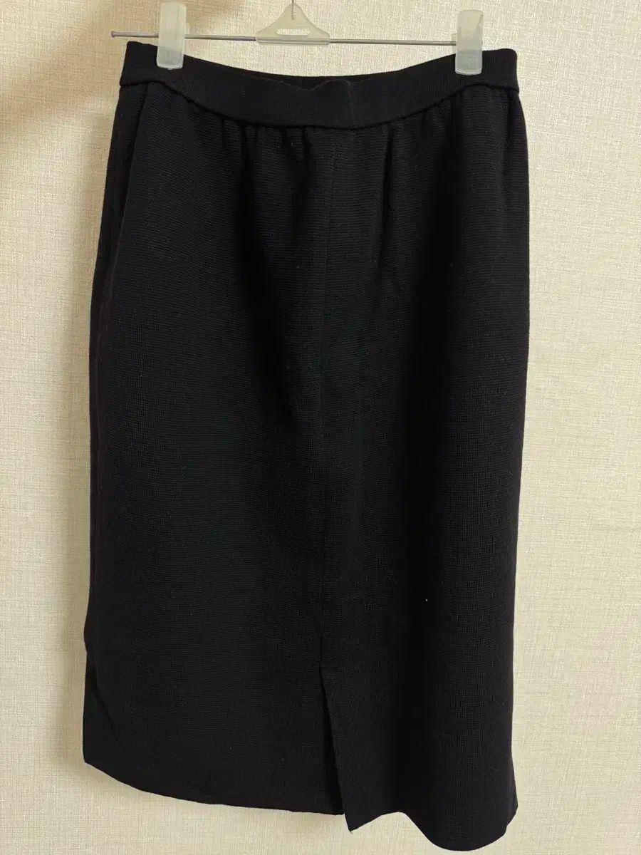 イヴ サンローラン ウールスカート ブラック 11号