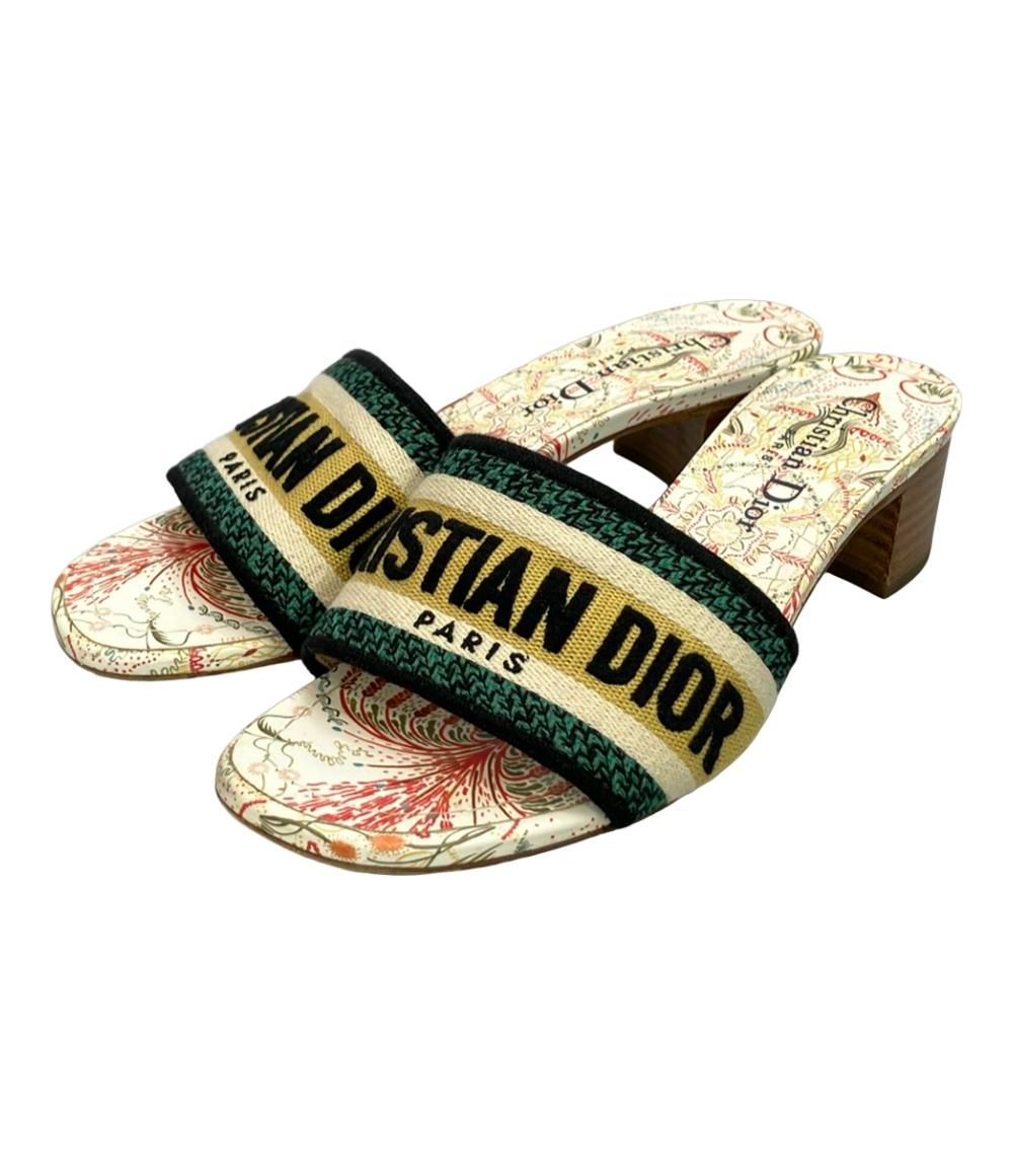 クリスチャンディオール ミュール サンダル MT 0920 レディース SIZE 34 5 S Christian Dior