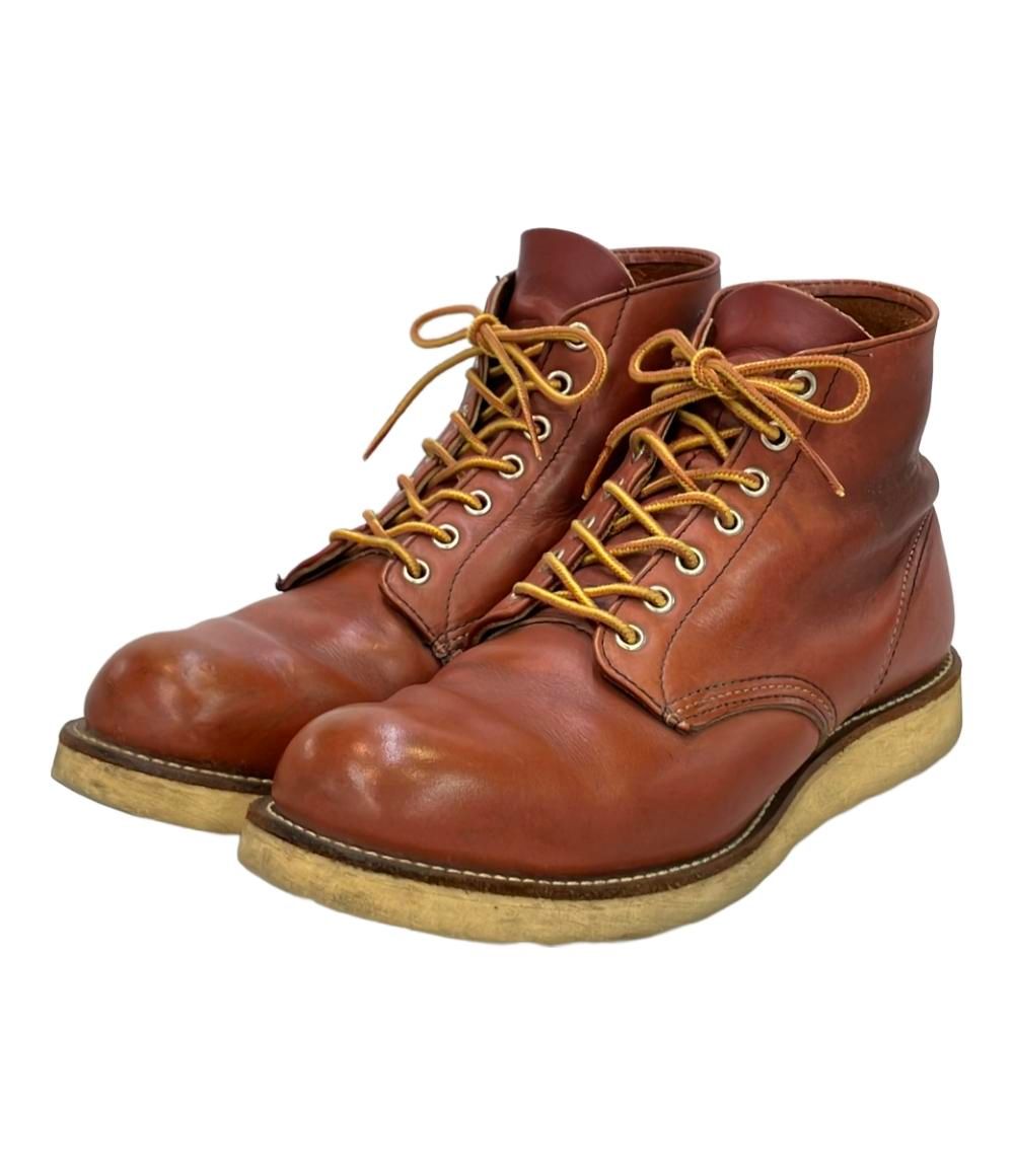 レッドウィング ワークブーツ ショートブーツ 8166 メンズ SIZE 9.5 27.5cm RED WING