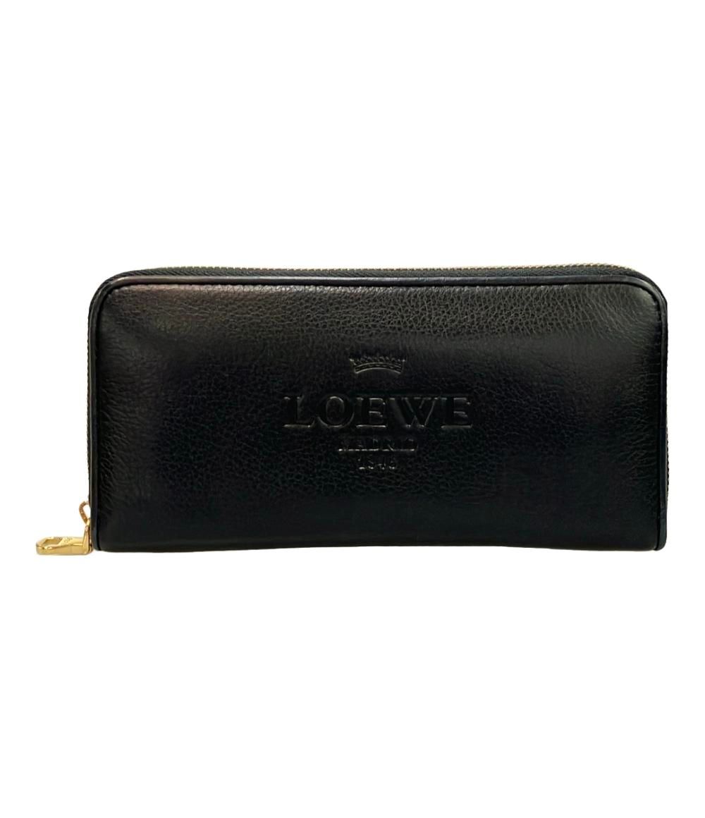 ロエベ ラウンドファスナー長財布 レディース LOEWE