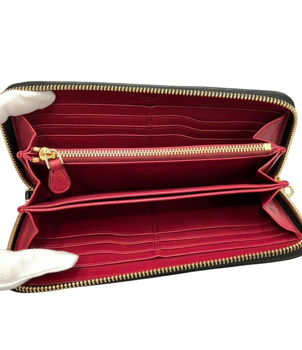 ラウンドファスナー長財布 レディース