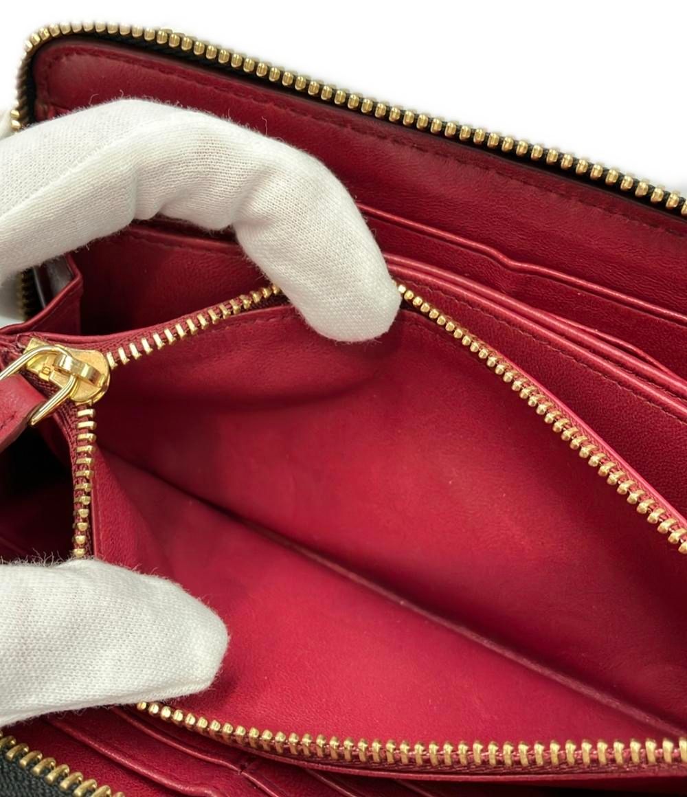 ラウンドファスナー長財布 レディース