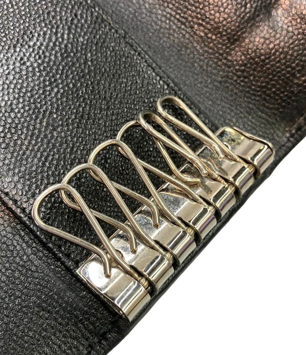  シャネル 6連キーケース シルバー金具 レディース CHANEL キーケース 小物