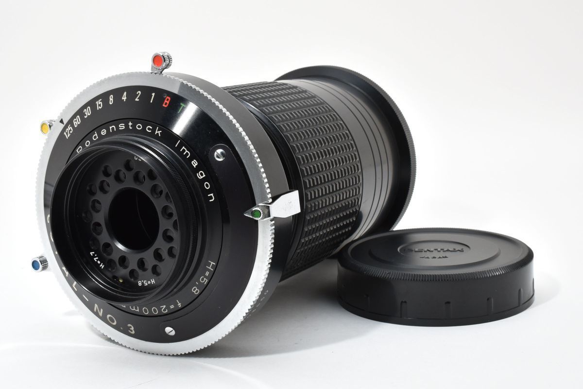Rodenstock Imagon 200 mm H 5 8 7 ソフトフォーカスレンズ 用鏡筒付 光学 シャッター全速OK YM 4894 338