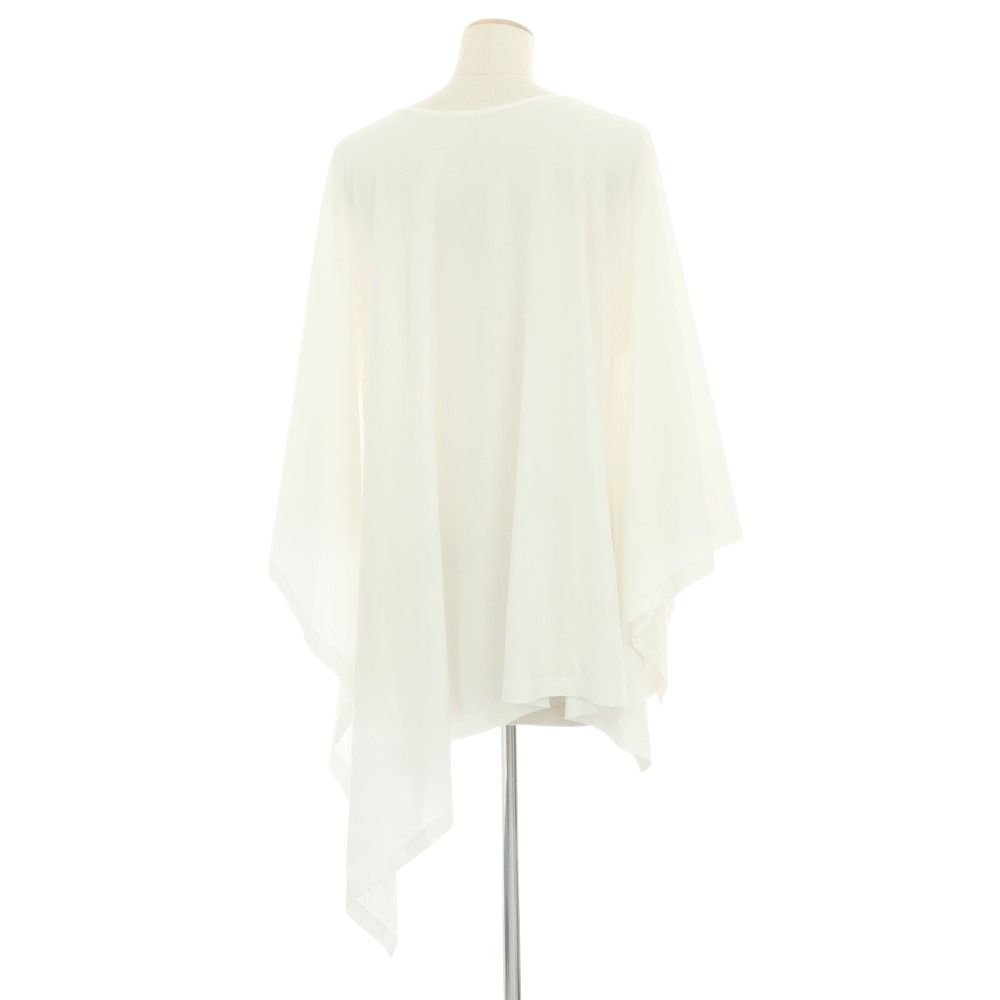 イッセイミヤケ ISSEY MIYAKE 春夏 コットン系 変形トップス ホワイト サイズ表記なし L位 レディース