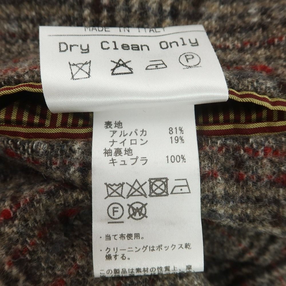 チェック テーラードジャケット