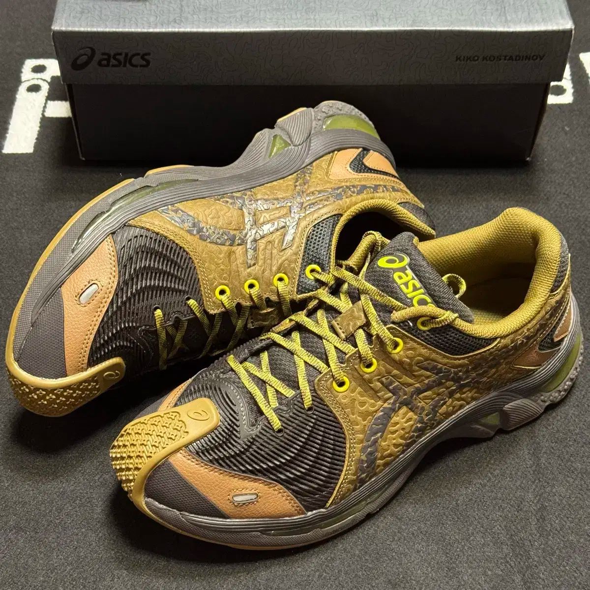 270 キコ アシックス ゲル キーリール 3 BRONN ブロンズ ブラウン