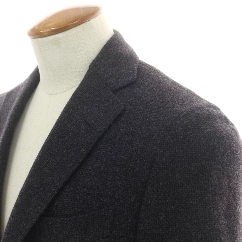 ラルディーニ LARDINI ウールコットン テーラードジャケット グレー サイズ46 メンズ