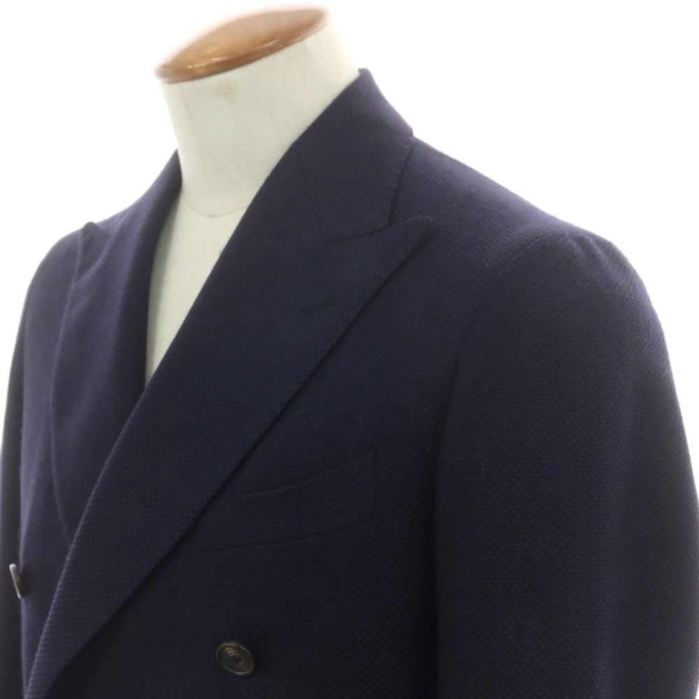 タリアトーレ TAGLIATORE ウール ダブル テーラードジャケット ネイビー サイズ46 メンズ