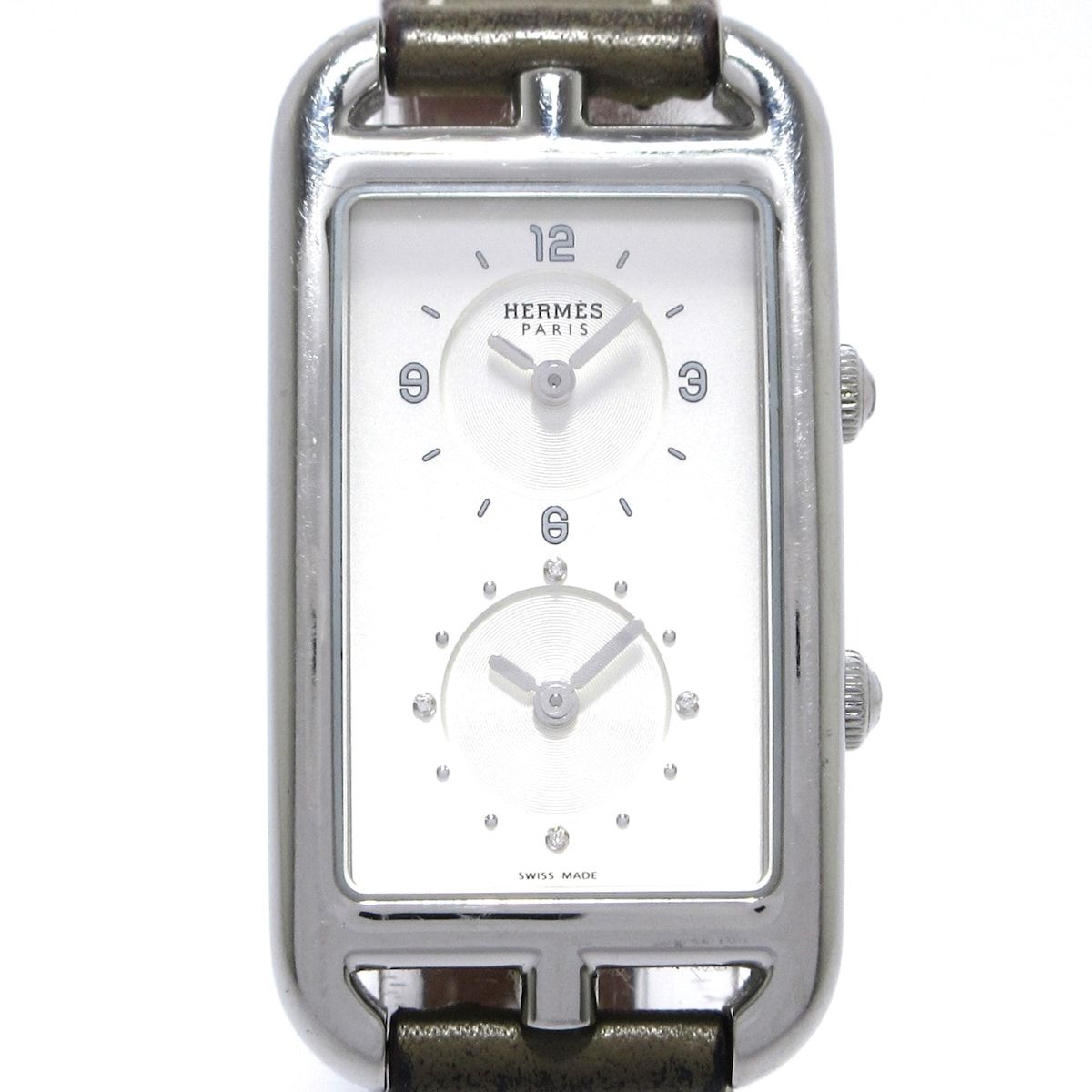 HERMES(エルメス) 腕時計 ナンタケット デュアルタイム GM NA3.210