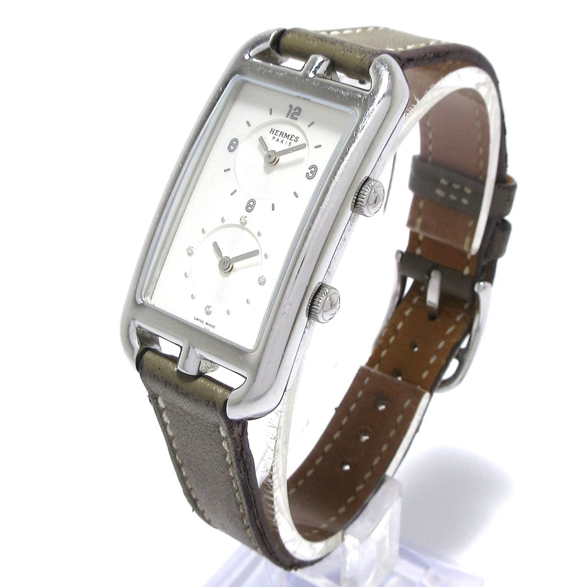 HERMES(エルメス) 腕時計 ナンタケット デュアルタイム GM NA3.210