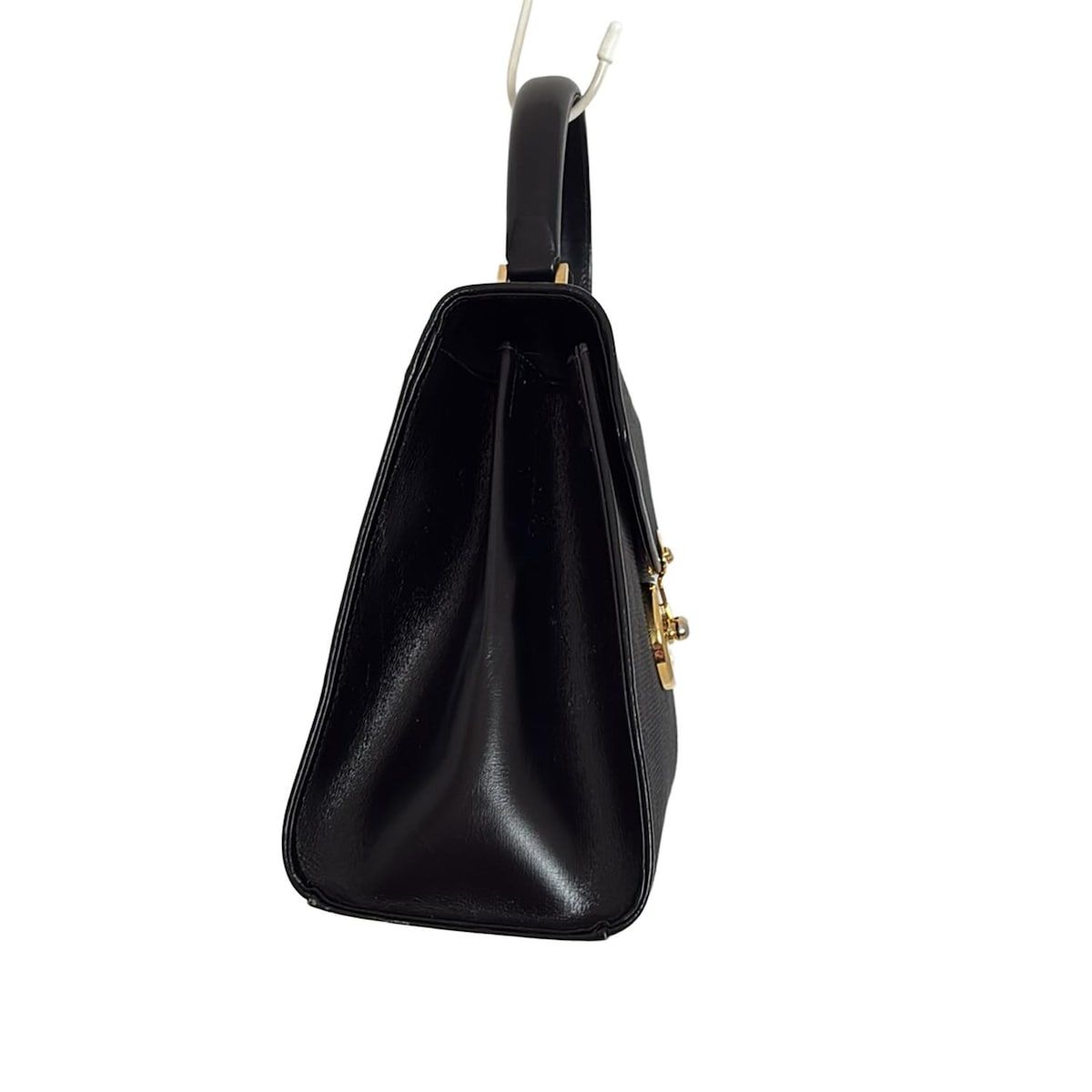 comtesse(コンテス) ハンドバッグ 黒 レザー - メルカリ