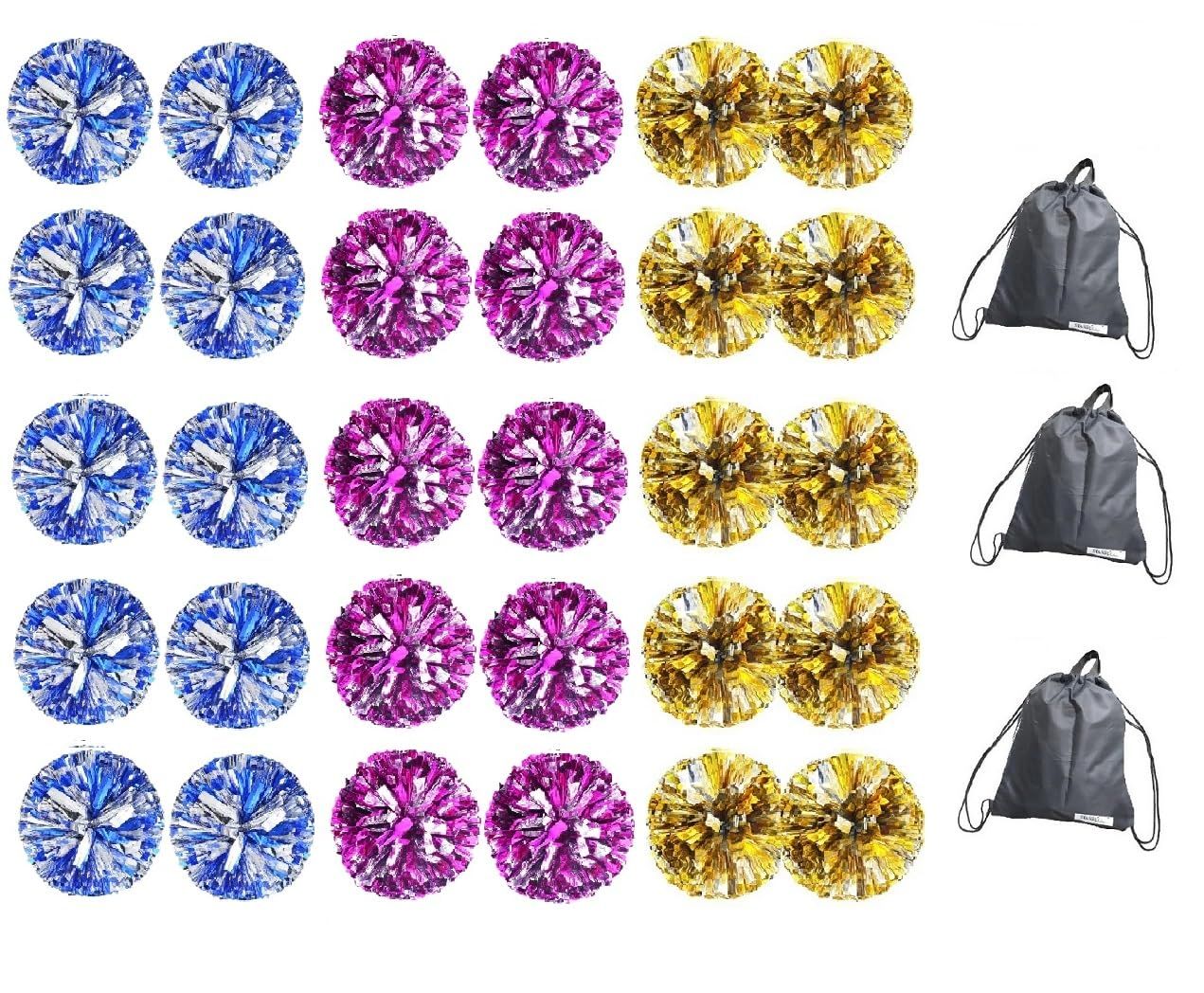 数量 SWANBELLE ポンポン チア キッズ ダンス 検品済み 30個 15人分 ピブゴS30個 各10