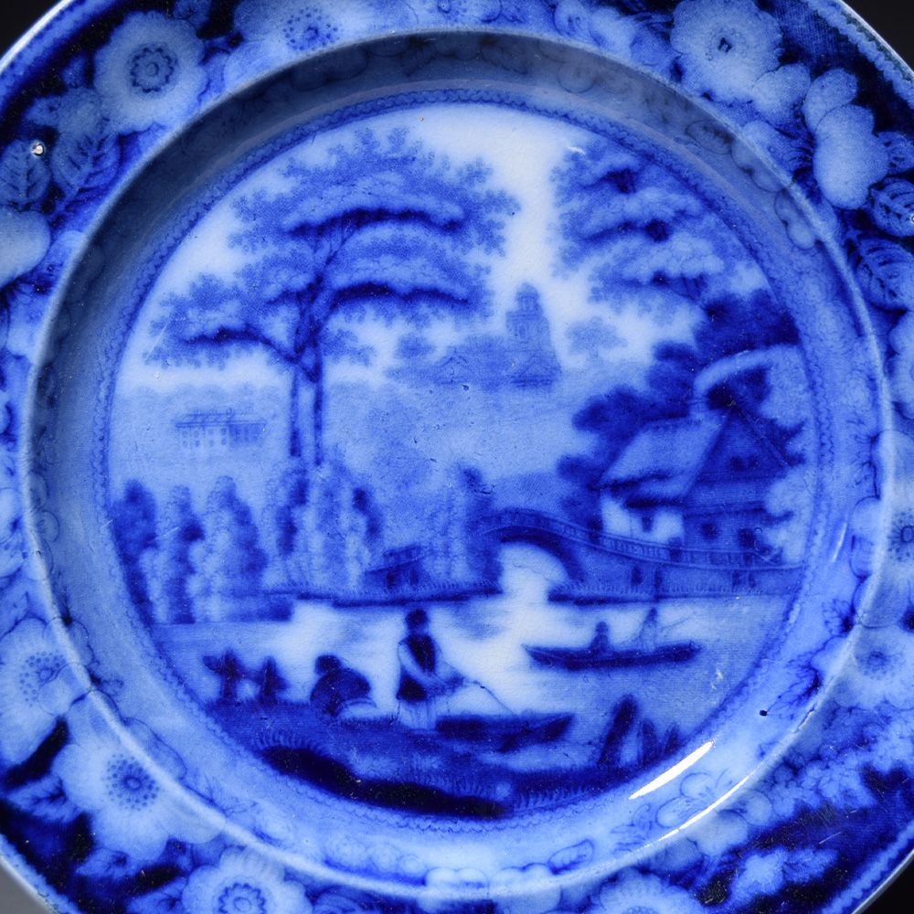 英国アンティーク Dawson社 ドーソン Wild Rose ワイルドローズ