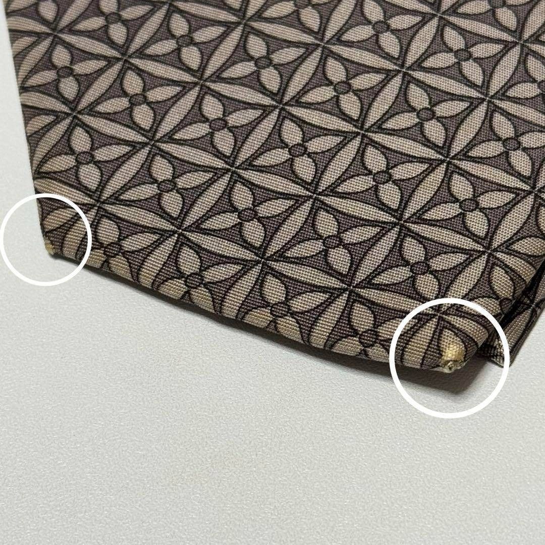 LOUIS VUITTON 家紋柄 ブラウン ネクタイ 0644e05 - メルカリ