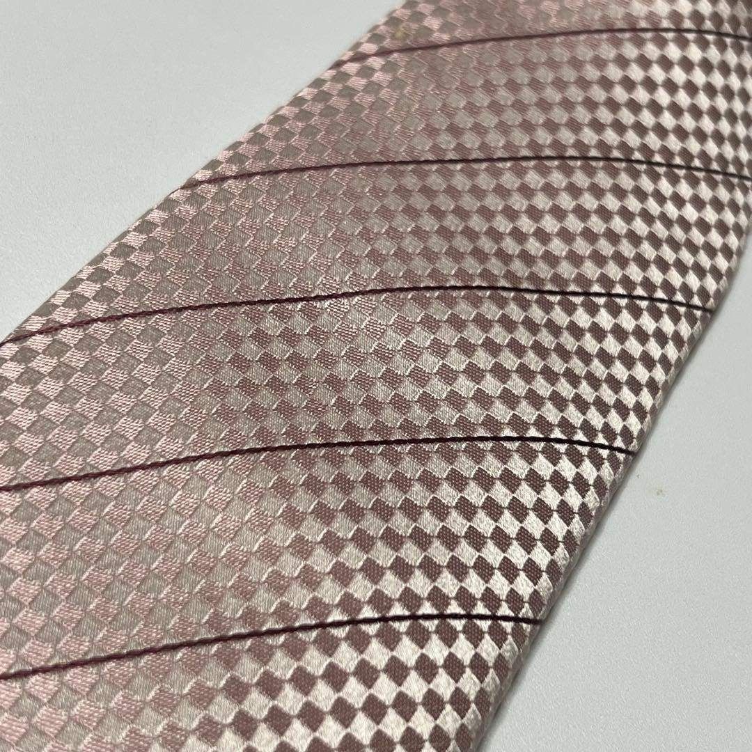 ルイヴィトン マイクロダミエ ピンク ネクタイ 032277 - メルカリ