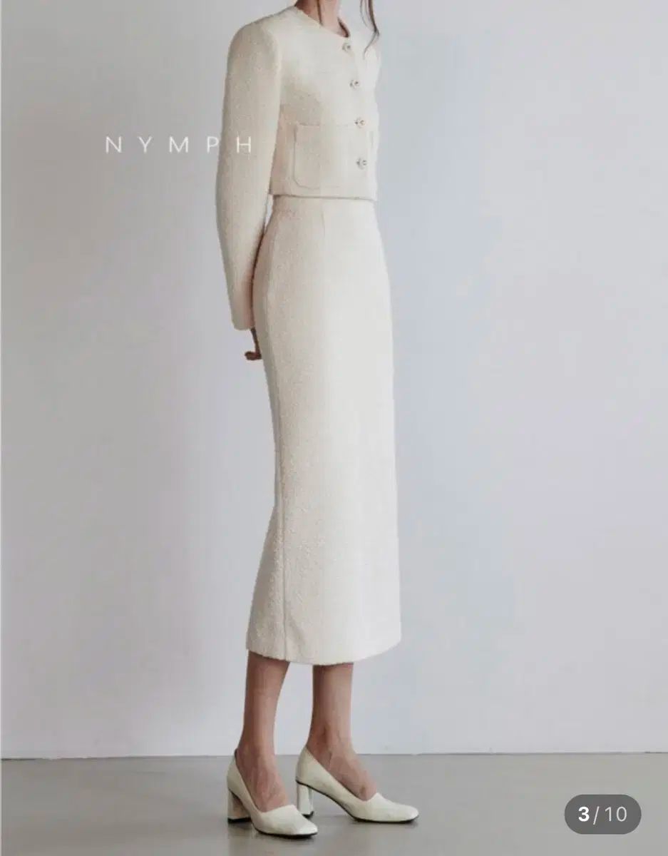 ニムフ COOKY ツイード ジャケット TWEE スカート セット