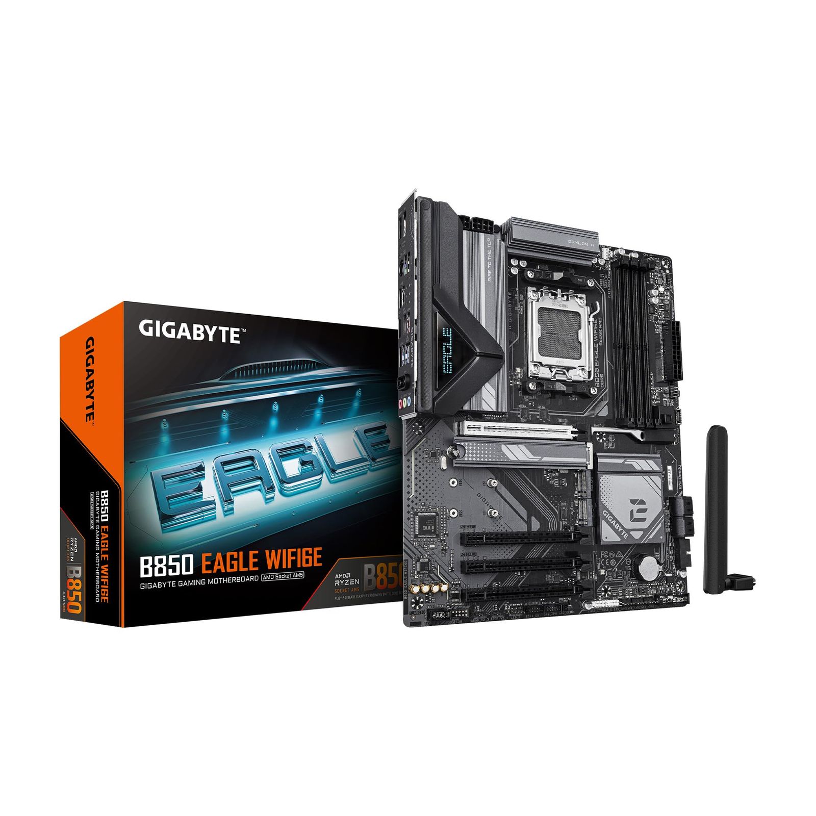 GIGABYTE B850 EAGLE WIFI6E - AMD Ryzen 用 ATX ゲーミングマザーボード MB6675 B850 EAGLE