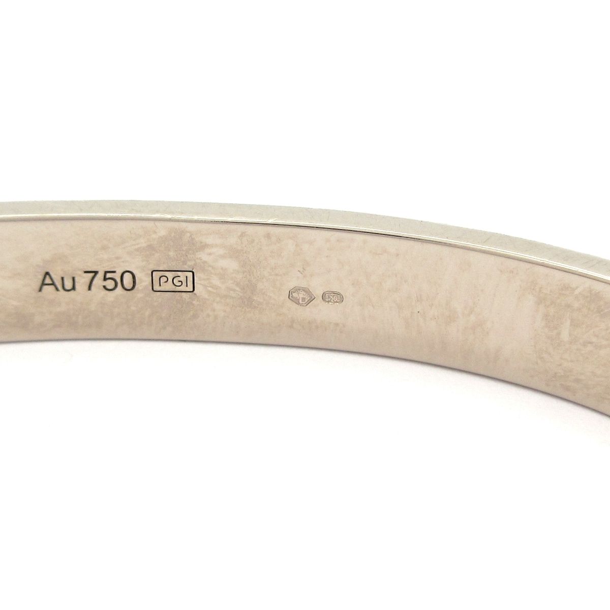 Cartier(カルティエ) バングル ラブブレスオープンバングル K18WG