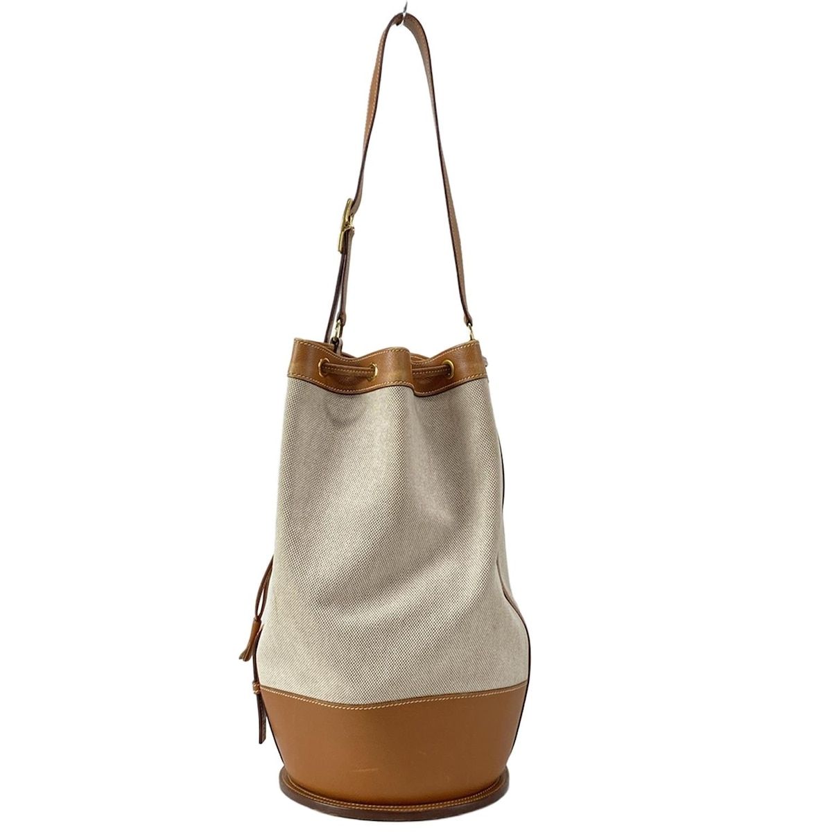 スタンディ アイボリー×ブラウン