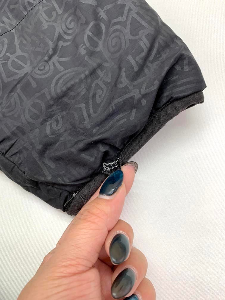 リバーシブル 中綿