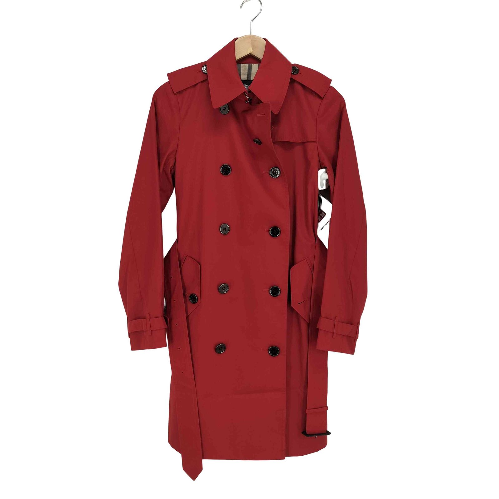 バーバリーロンドン BURBERRY LONDON 裏地ノバチェックトレンチコート レディース 38