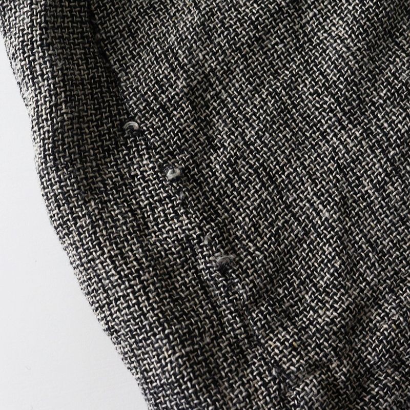 【未使用】　R&D.M.Co-オールドマンズテイラー　リネン　羽織り オールドマンズテーラー R&D.M.Co- リネンタイローブ＼ブラック系