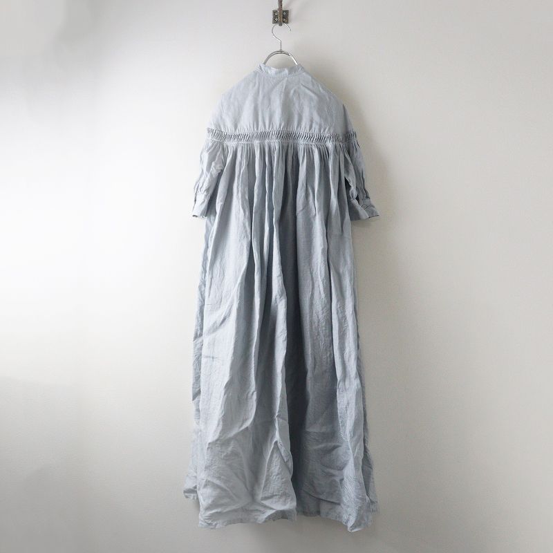 Scye ベルギーリネンピンタックワンピース