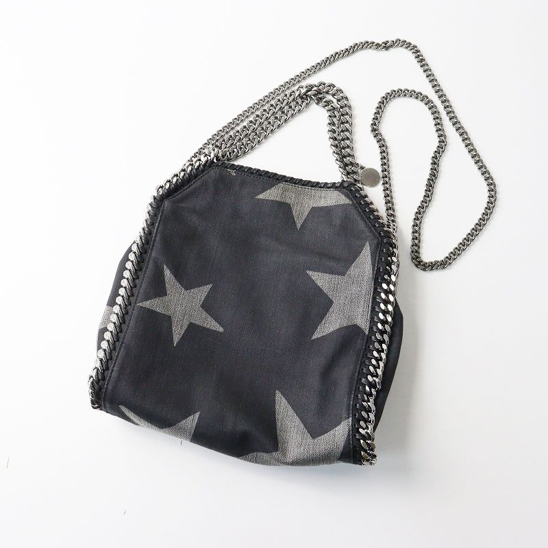 ステラマッカートニー STELLA McCARTNEY ファラベラ 2WAY チェーン ショルダーバッグ |ブラック ハンドバッグ 2400014667448