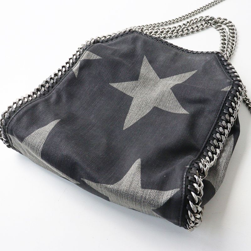  ステラマッカートニー STELLA McCARTNEY ファラベラ 2 WAY チェーン ショルダーバッグ ｜ブラック ハンドバッグ ショルダーバッグ バッグ