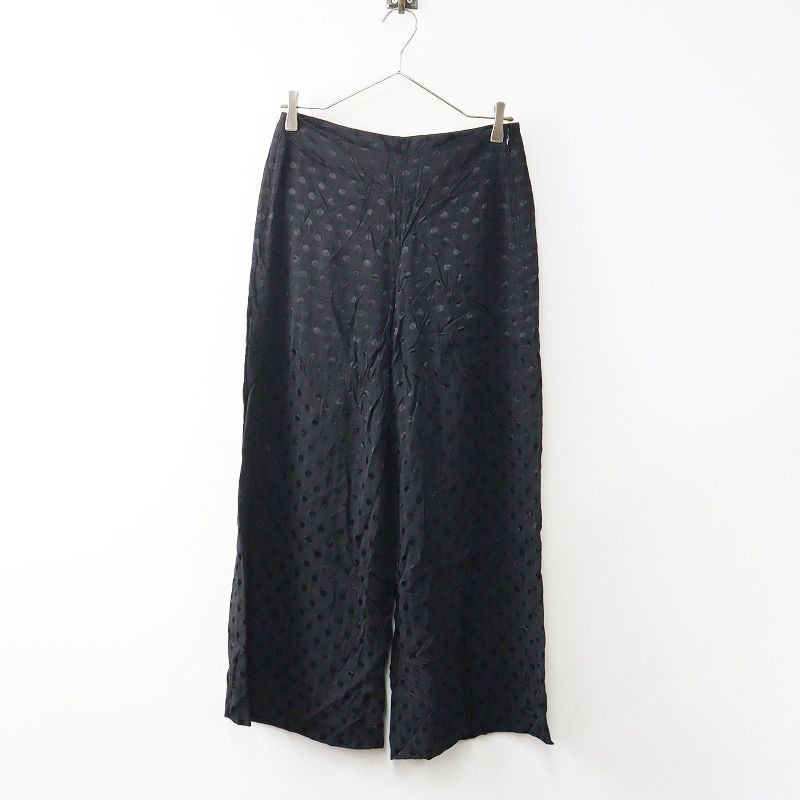 ビアズリー　美品　ジャガードパンツ ビアズリー BEARDSLEY ドットジャガードパンツ F｜ブラック ボトムス