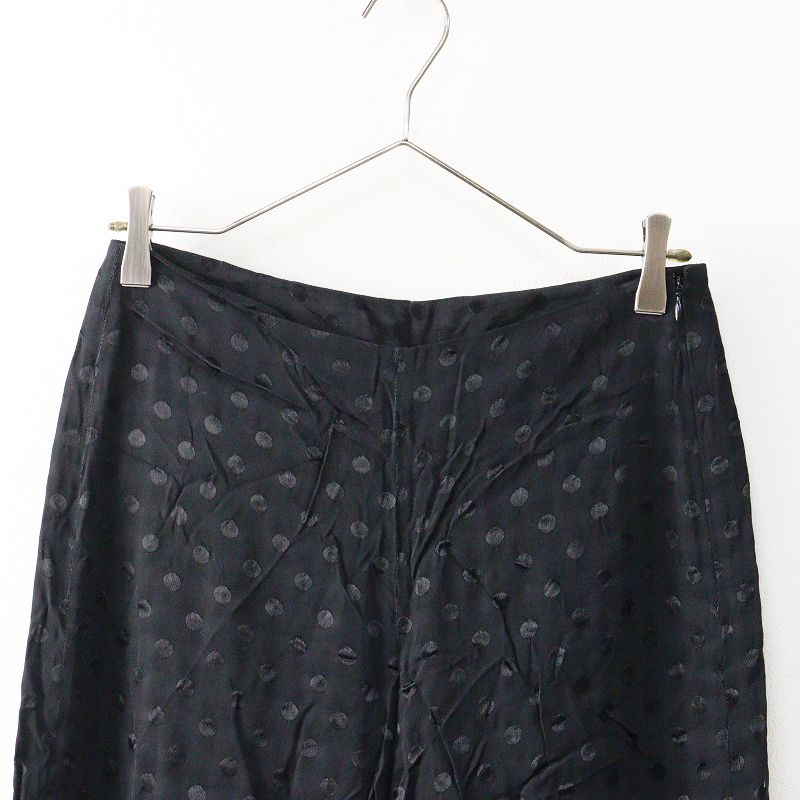 ビアズリー BEARDSLEY ドットジャガードパンツ F｜ブラック ボトムス