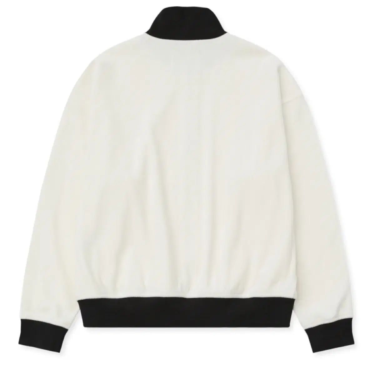 ノルディ コーデュロイ Classic NY トラック トップス アイボリー ブラック S