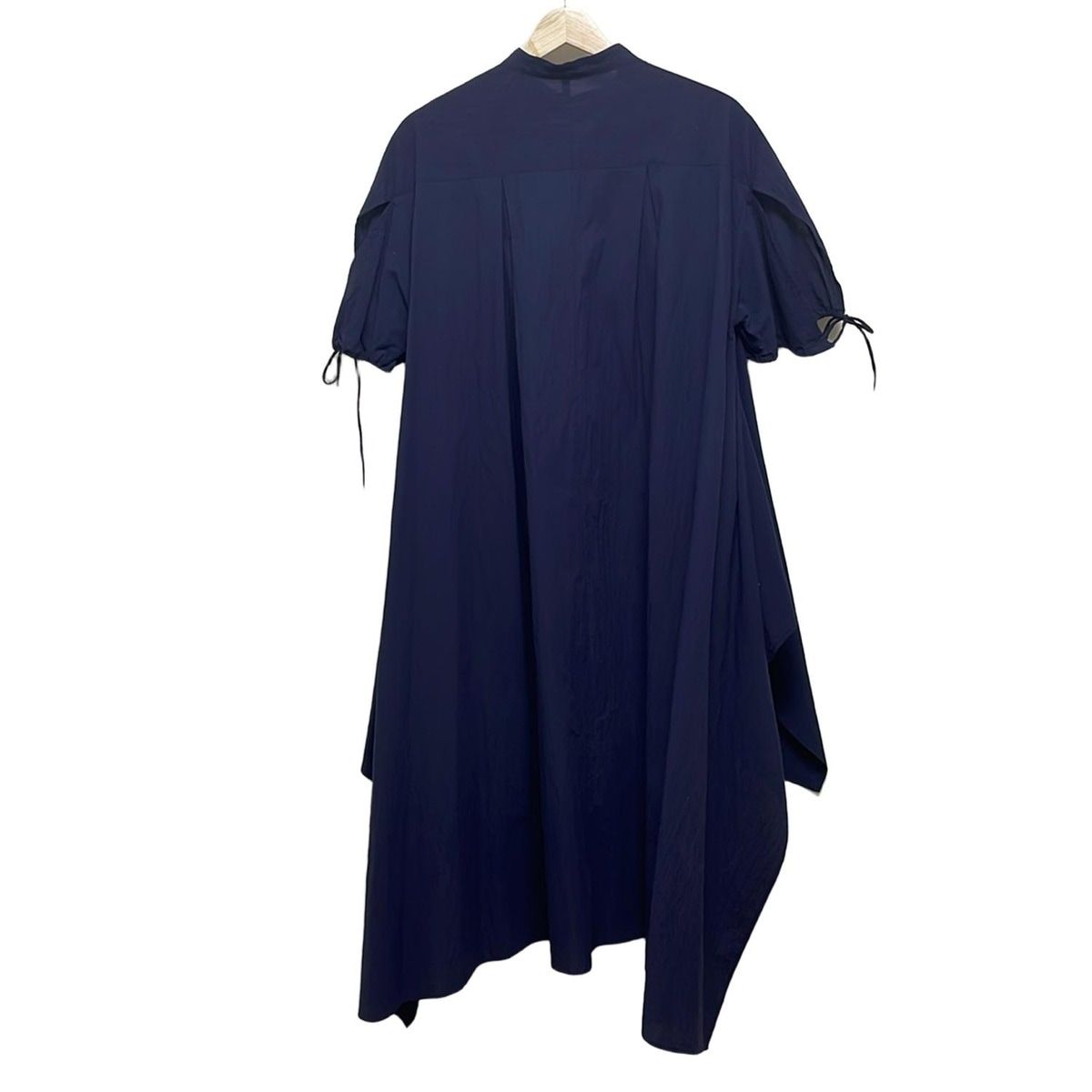 FEMMENT ファモン ワンピース サイズ3 L レディース - ネイビー 半袖 ロング シャツワンピ