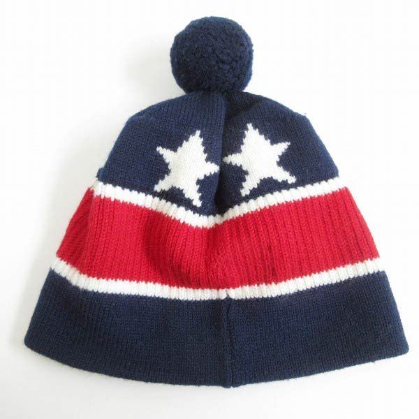 2018年 POLO ポロ ラルフローレン オリンピック ワッペン付き ニットキャップ アメリカ製 D145-41-0008XV