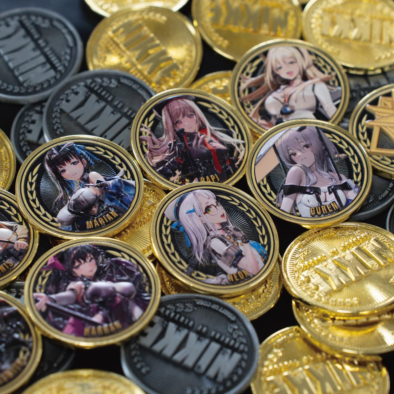  アルジャーノンプロダクト 勝利の女神 NIKKE メダル Vol 1 BOX 約直径42 mm 亜鉛合金製 その他 その他