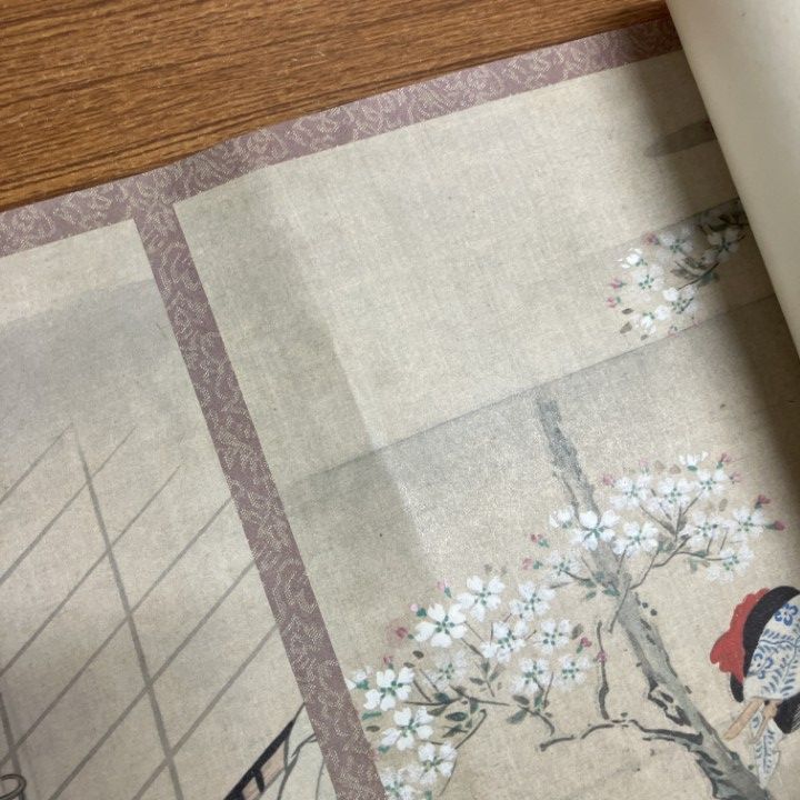 △01)【1点限り!】秘蔵浮世絵集成 鳥文斎栄之・春情四季画巻/限定1145