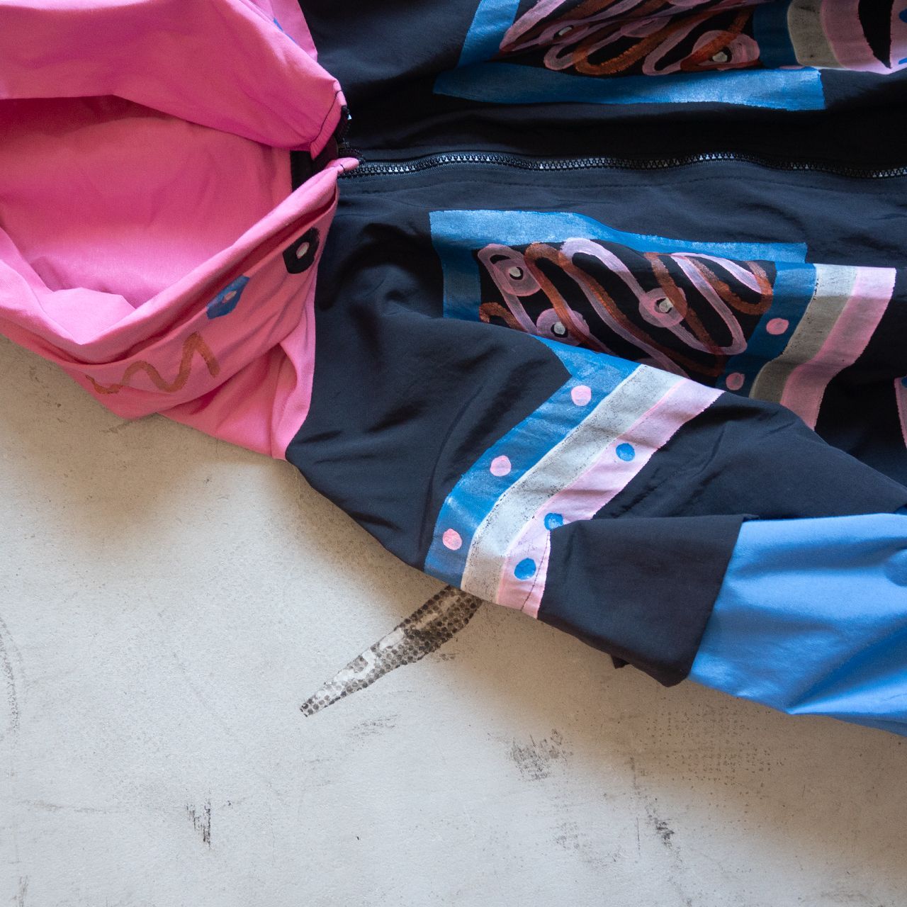 nautso 90s Handpainted jacket