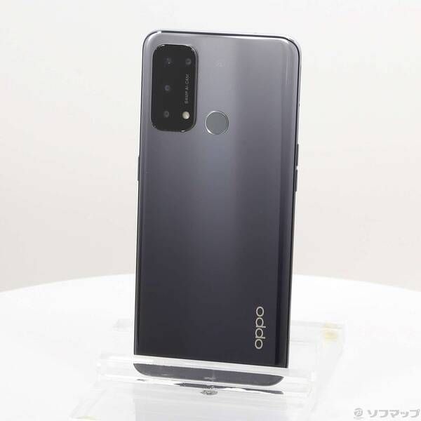 品〕 OPPO Reno5 A 128GB シルバーブラック A103OP Y!mobile SIMフリー