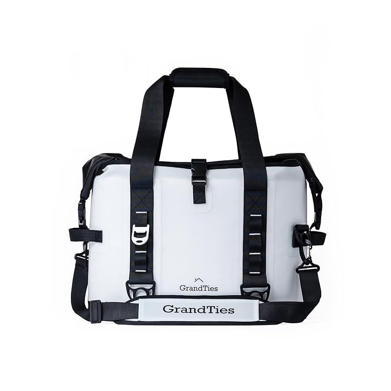 在庫 グランタイズ 断熱防水ソフトクーラーバッグ 容量大 保冷保温力 スノーイホワイト