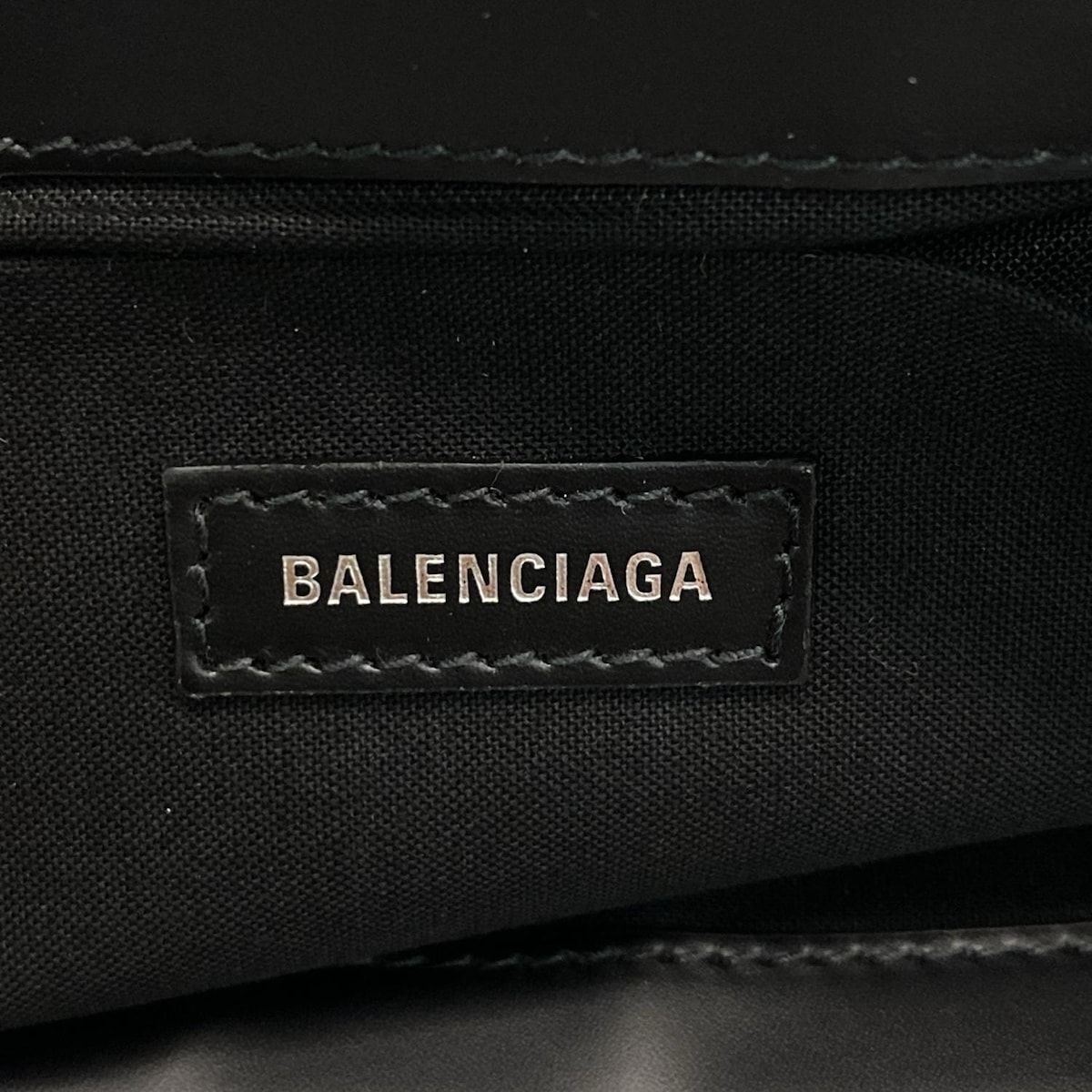  バレンシアガ クラッチバッグ ネイビークリップM 373834 黒 レザー クラッチバッグ バッグ